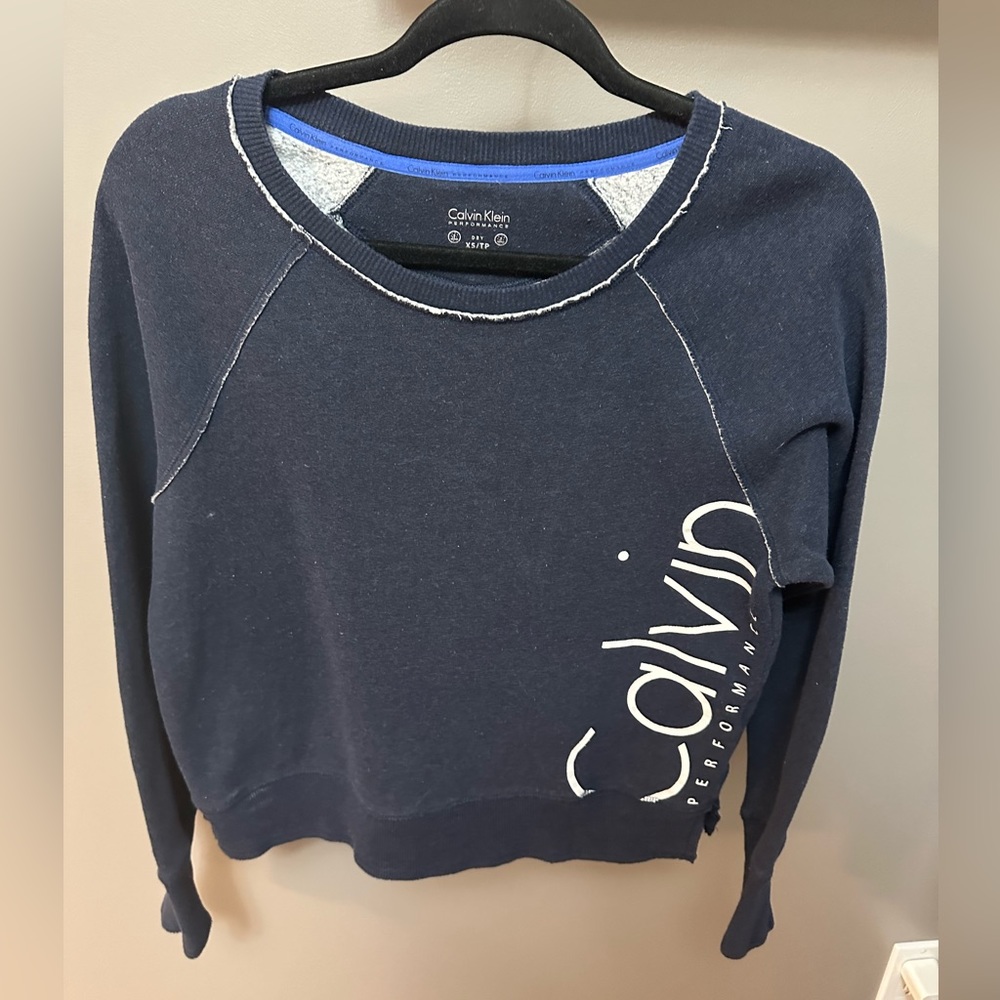 CALVIN KLEIN | Ladies Performance Crewneck Sweater